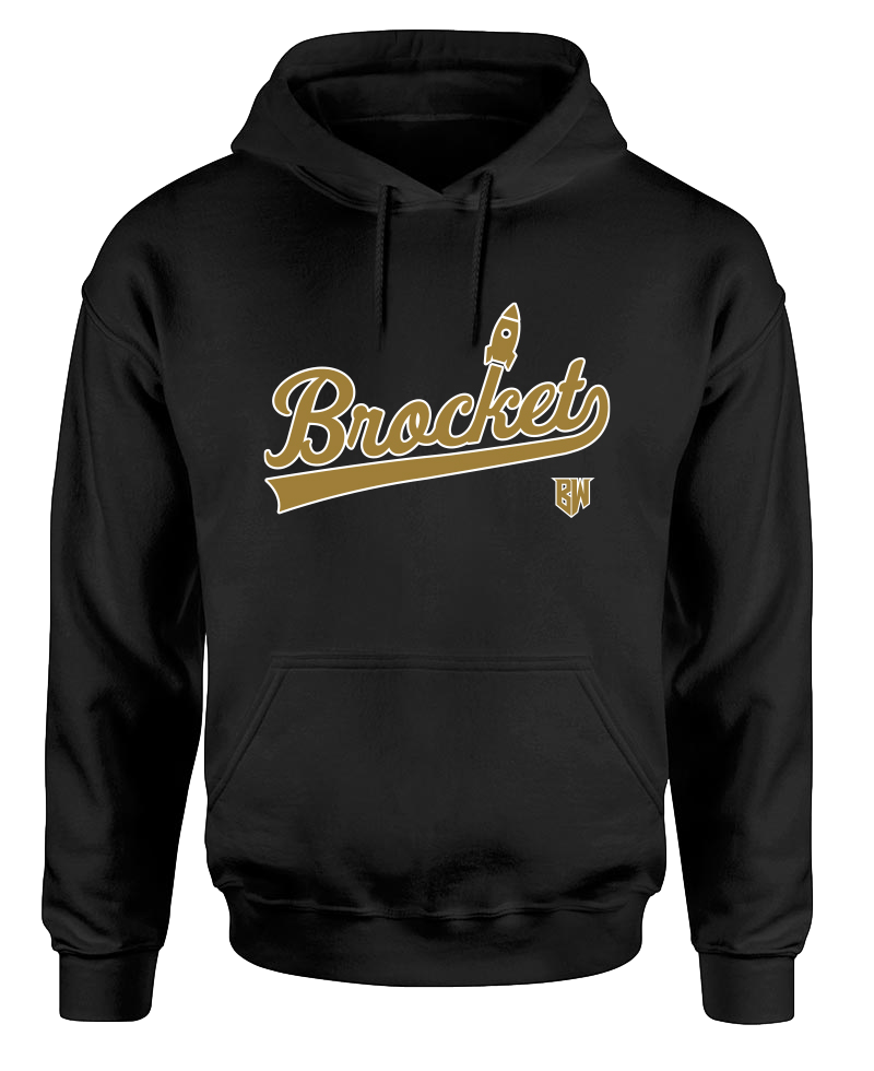 Brocket (Black) Hooded Sweatshirt